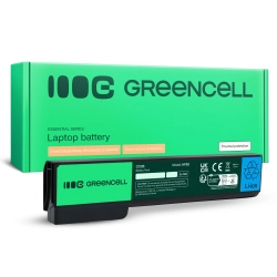 Czarna bateria laptopowa Green Cell HP50, wariant 4400 mAh i 10,8 V, widok produktu.