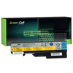 Czarna bateria laptopowa Green Cell LE07, wariant 4400 mAh i 10,8 V, widok produktu.