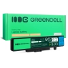 Czarna bateria laptopowa Green Cell LE34, wariant 4400 mAh i 10,8 V, widok produktu.