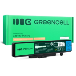 Czarna bateria laptopowa Green Cell LE34, wariant 4400 mAh i 10,8 V, widok produktu.