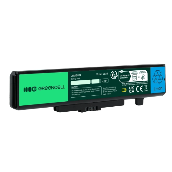 Bateria do laptopa Green Cell do Lenovo B580 B590 G500 G505 G510 G580 LE34