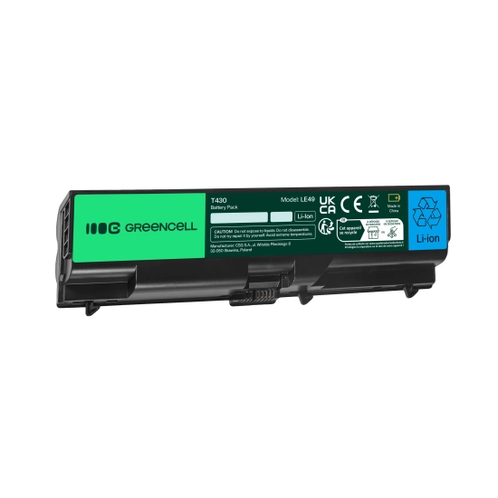 Green Cell LE49 bateria 45N1001 4400 mAh do Lenovo ThinkPad L430 T430I L530