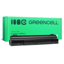Czarna bateria laptopowa Green Cell SA02, wariant 6600 mAh i 11,1 V, widok produktu.