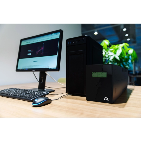 Green Cell PowerProof UPS Micropower 600 VA LCD