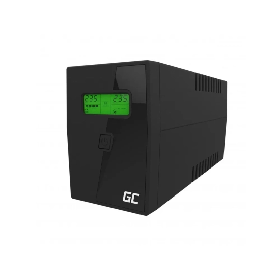 Green Cell UPS tower Zasilacz UPS PowerProof UPS01LCD 600VA