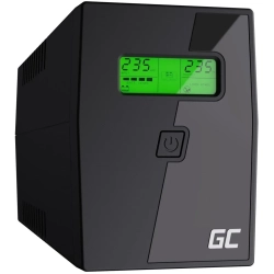 Zasilacz awaryjny UPS Green Cell UPS02 800 VA 480 W Zasilacz awaryjny UPS Green Cell UPS02 800 VA 480 W
