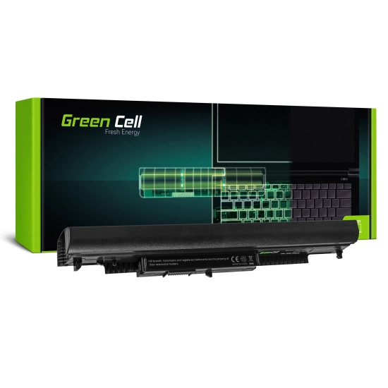 Czarna bateria laptopowa Green Cell HP89, wariant 2200 mAh i 11,1 V, widok produktu.