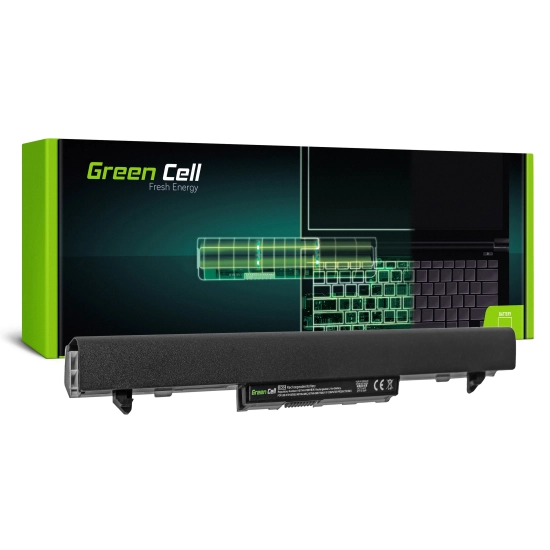 Czarna bateria laptopowa Green Cell HP94, wariant 2200 mAh i 14,8 V, widok produktu.