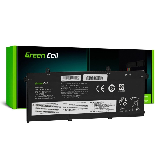 Bateria Green Cell LE175 do Lenovo ThinkPad T490 P43s T14, 4350mAh