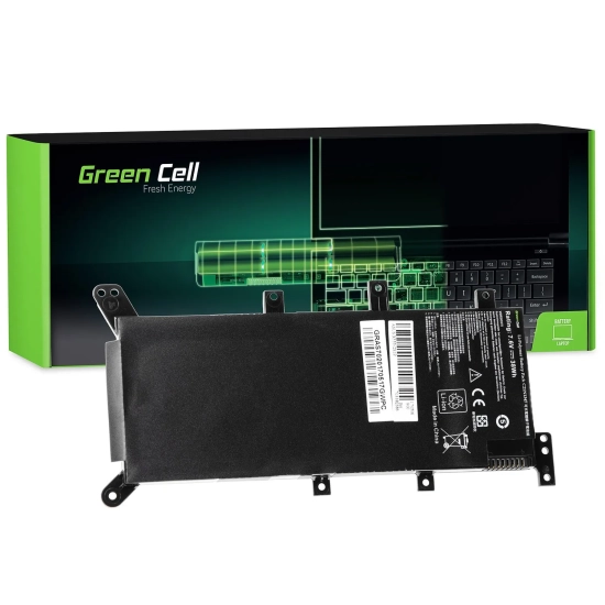 Czarna bateria laptopowa Green Cell AS70, wariant 4000 mAh i 7,6 V, widok produktu.