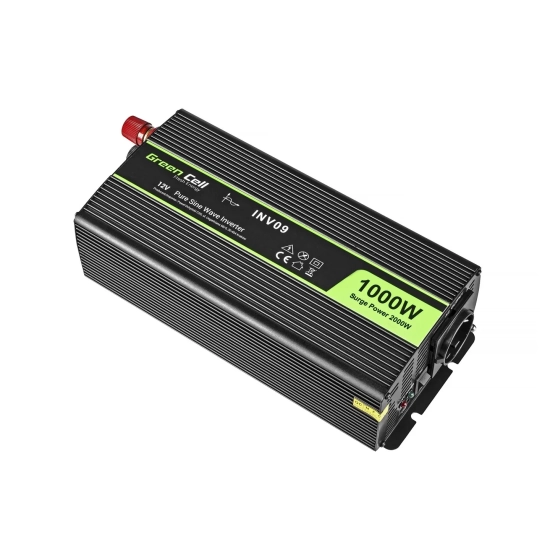 Green Cell Przetwornice napięcia Przetwornica napięcia INV09 12 V 1000 W