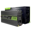 Czarna przetwornica napięcia Green Cell INV10 12V na 230V, 2000W/4000W.