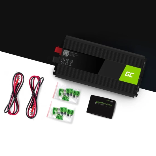 Green Cell Przetwornice napięcia Przetwornica napięcia INV12 12 V 3000 W