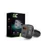 Green Cell Ładowarka samochodowa CAD33 48 W USB-C PD USB-A