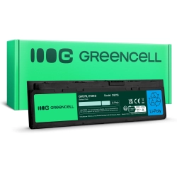 Bateria Green Cell DE116 do Dell Latitude E7240 E7250, 2400mAh