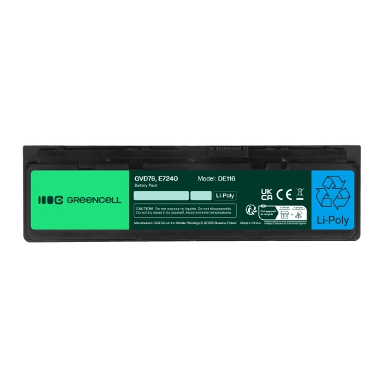 Green Cell DE116 bateria WD52H 2400 mAh do Dell Latitude E7240 E7250