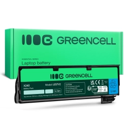 Czarna bateria laptopowa Green Cell LE57V2, wariant 4400 mAh i 10,8 V, widok produktu.