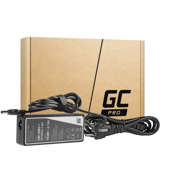 Zdjęcie główne produktu Zasilacz do laptopa Green Cell AD27AP 19V 90W Asus; wariant AD27AP, EAN 5902719429316.