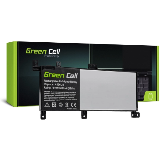 Bateria Green Cell AS111 do Asus X556U X556UA X556UB X556UF X556UJ X556UQ, 4100 mAh