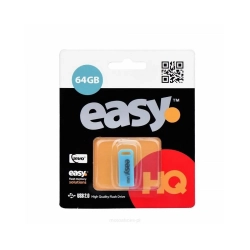 Pendrive Imro Easy 64 GB EASY/64G ze standardowym złączem USB-A i obudową z tworzywa sztucznego.