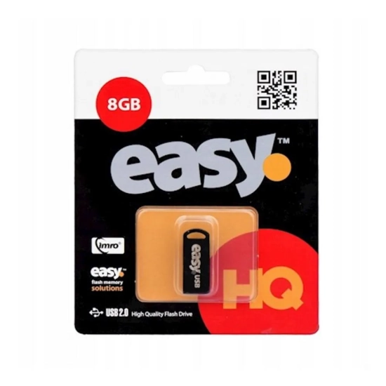 Pendrive Imro Easy EASY/8G 8GB USB 2.0 w czarnym wariancie.