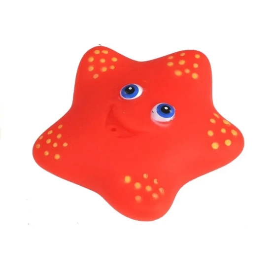 LEAN TOYS Zwierzęta morskie do kąpieli z sitkiem 12 el.