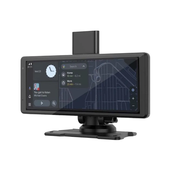 Nexadio CC250 Ekran samochodowy CarPlay/Android Auto, kamera Quad HD