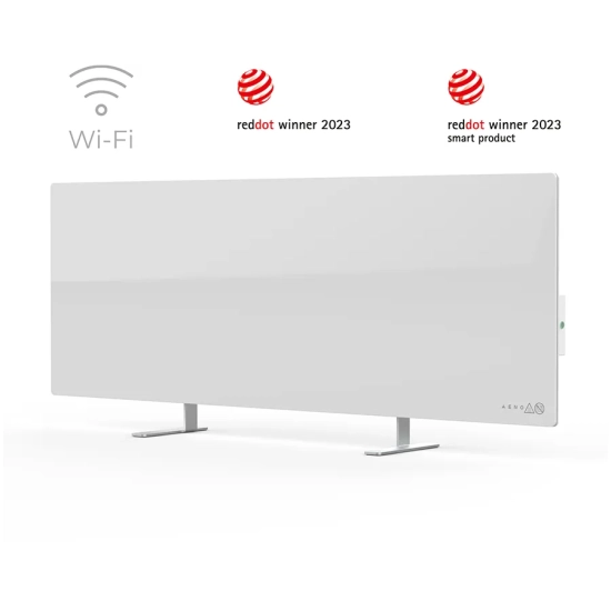Grzejnik AENO GH1S AGH0001S 700W Smart biały – dokładny wariant AGH0001S, kolor biały.