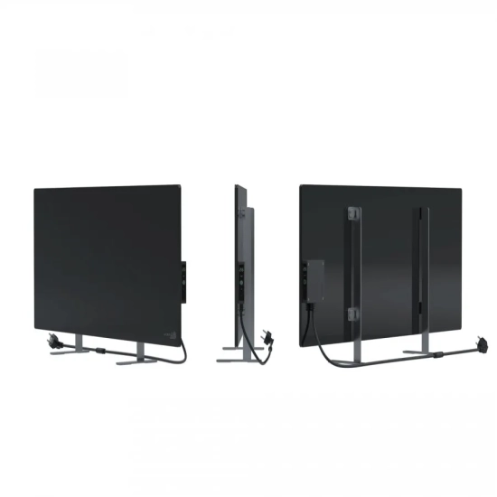 Grzejnik smart AENO GH4S 760 W czarny, panel szklany