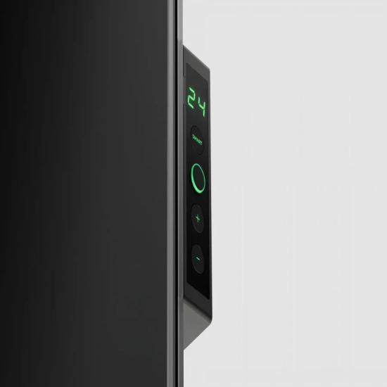 Grzejnik smart AENO GH4S 760 W czarny, panel szklany