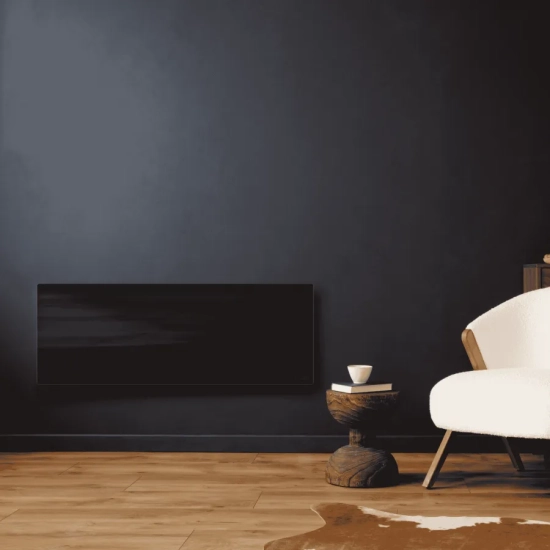Grzejnik smart AENO GH4S 760 W czarny, panel szklany