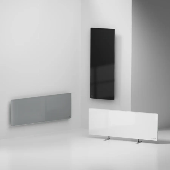 Grzejnik smart AENO GH4S 760 W czarny, panel szklany