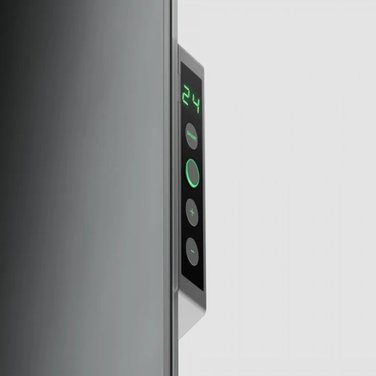 Grzejnik smart AENO GH5S 760 W szary, panel szklany