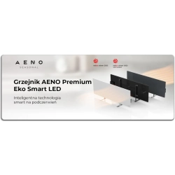 Grzejnik Smart AENO GH4S AGH0004S-A 700 W czarny