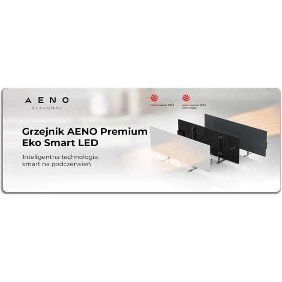 Grzejnik Smart AENO GH4S AGH0004S-A 700 W czarny