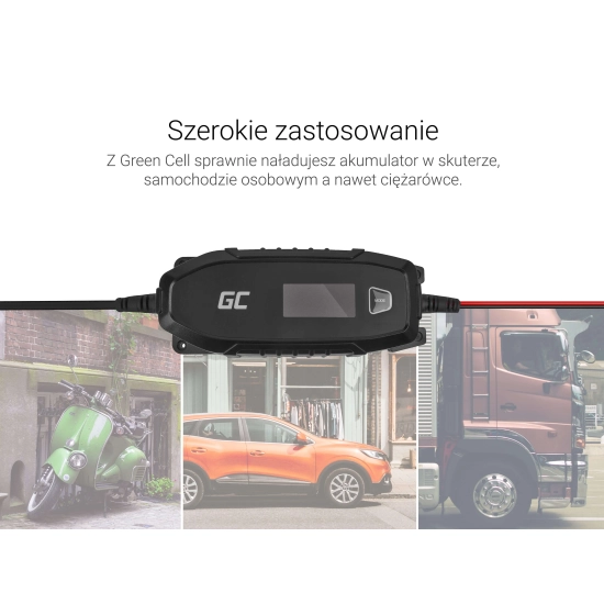 Green Cell Prostownik ACAGM07 6 V/12 V 4A