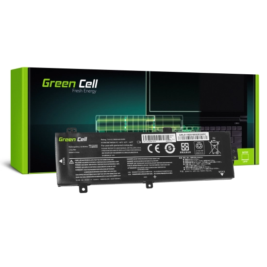 Bateria Green Cell LE118 do Lenovo Ideapad 310-15IAP 310-15IKB 310-15ISK 510-15IKB 510-15ISK, 3500 mAh