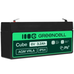 Akumulator Green Cell AGM14 6V 3,2Ah VRLA AGM Akumulator Green Cell AGM14 6V 3,2Ah VRLA AGM
