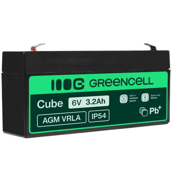 Akumulator Green Cell AGM14 6V 3,2Ah VRLA AGM