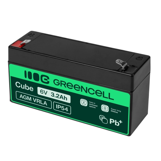 Green Cell Akumulator AGM14 6 V 3,2 Ah AGM