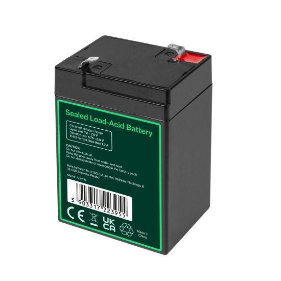 Akumulator Green Cell AGM15 6V 4Ah VRLA AGM