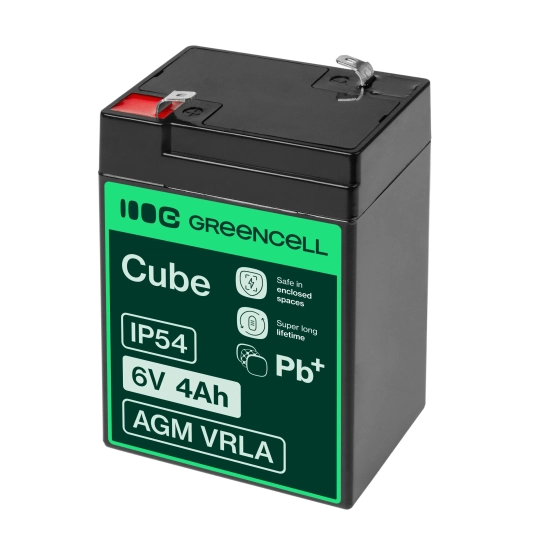 Green Cell Akumulator AGM15 6 V 4 Ah AGM