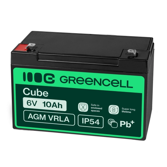Green Cell Akumulator AGM16 6 V 10 Ah AGM