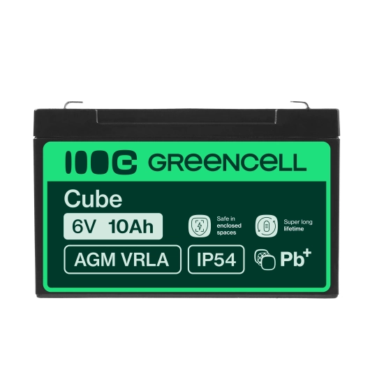 Green Cell Akumulator AGM16 6 V 10 Ah AGM