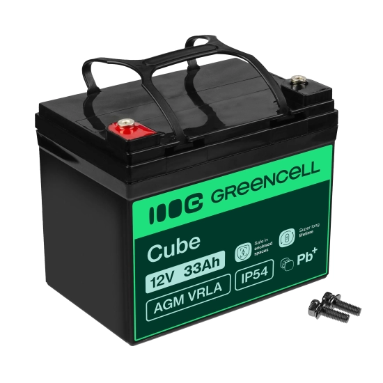 Green Cell Akumulator AGM21 12 V 33 Ah AGM