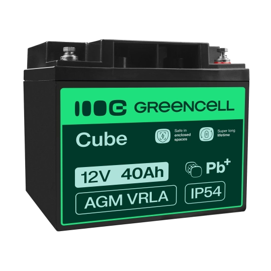Akumulator Green Cell AGM22 12V 40Ah VRLA AGM