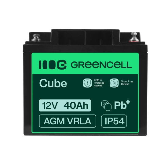 Akumulator Green Cell AGM22 12V 40Ah VRLA AGM