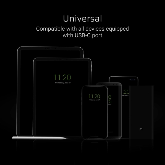 Green Cell Kabel GCmatte USB-A–USB-C 25 cm zielony