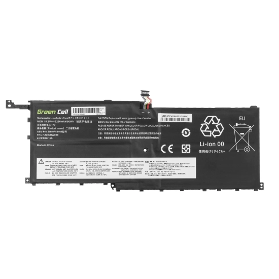 Green Cell LE130 bateria 00HW028 do Lenovo ThinkPad X1 Carbon 4th Gen i