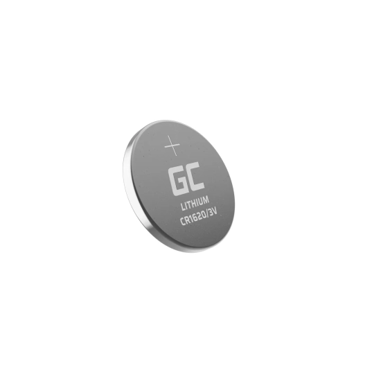 Zdjęcie główne produktu Baterie litowe Green Cell XCR03 5x CR1620 3V 70 mAh; wariant XCR03, EAN 5903317225348.